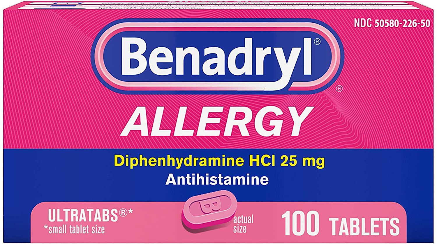 Benadryl Ultratabs compresse anti vomito